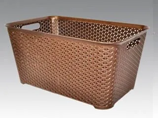 Colombraro Cesto Ratan Rectang. 33x24x17