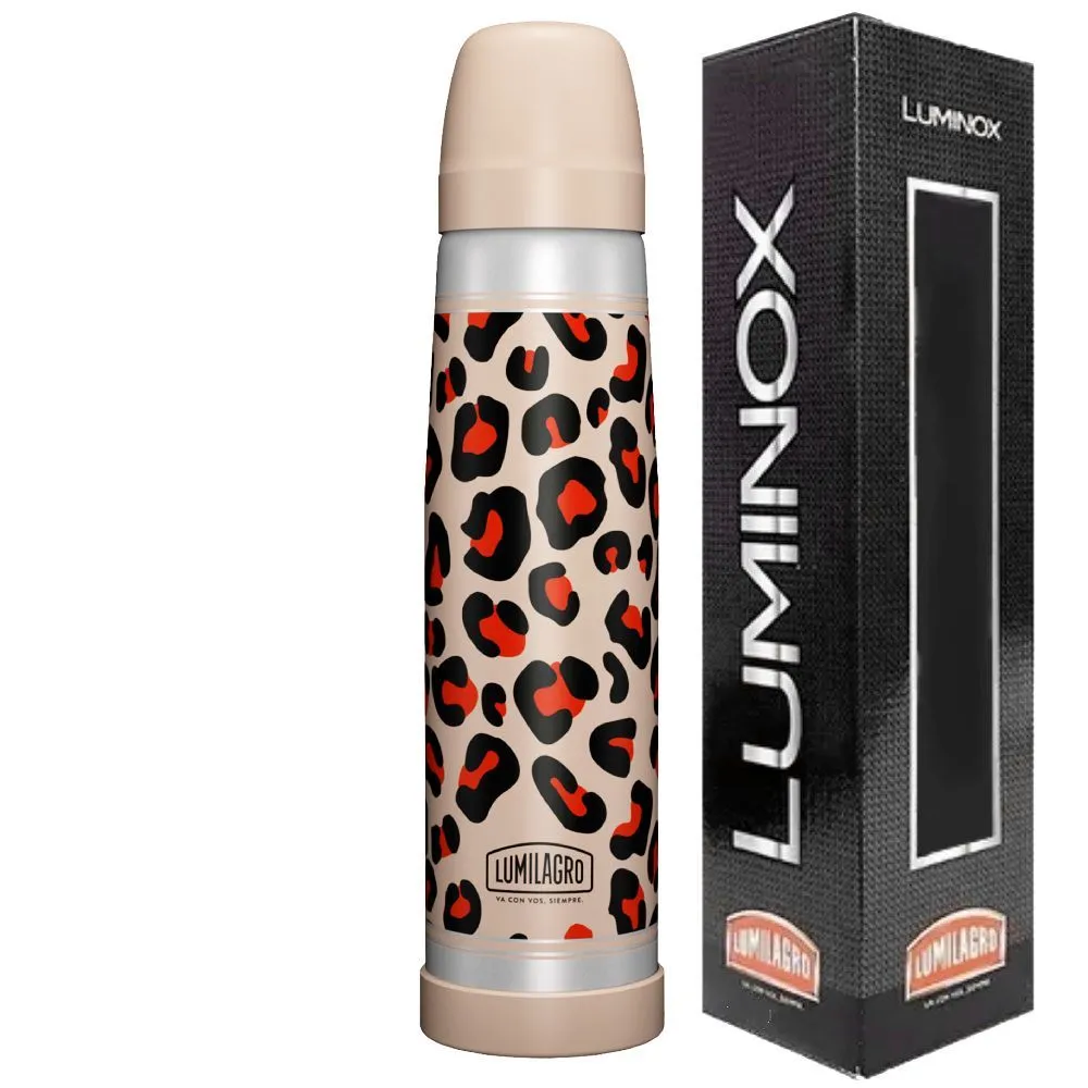 Lumilagro Termo Luminox Animal P.Leopard