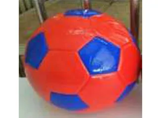 Pelota Futbol Cuero Nº5 Rojo-Azul