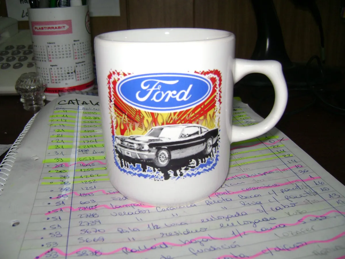 Marques Jarro Mug 300cc. Deco. Ford