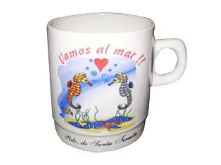 Marques Jarro Mug 300cc. Deco. Mar c/Recue
