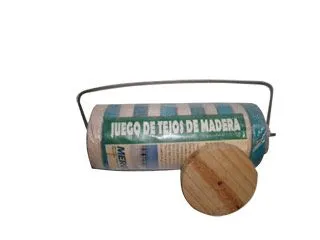 Tejo Fibrocolor 10cm x 15mm c/Gancho