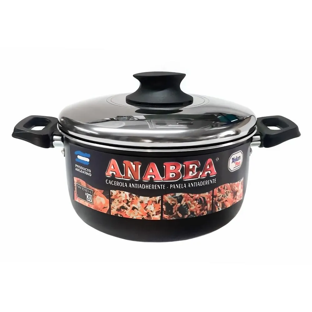 Anabea Teflon Cacerola 26cm 6,50Lts. T/A