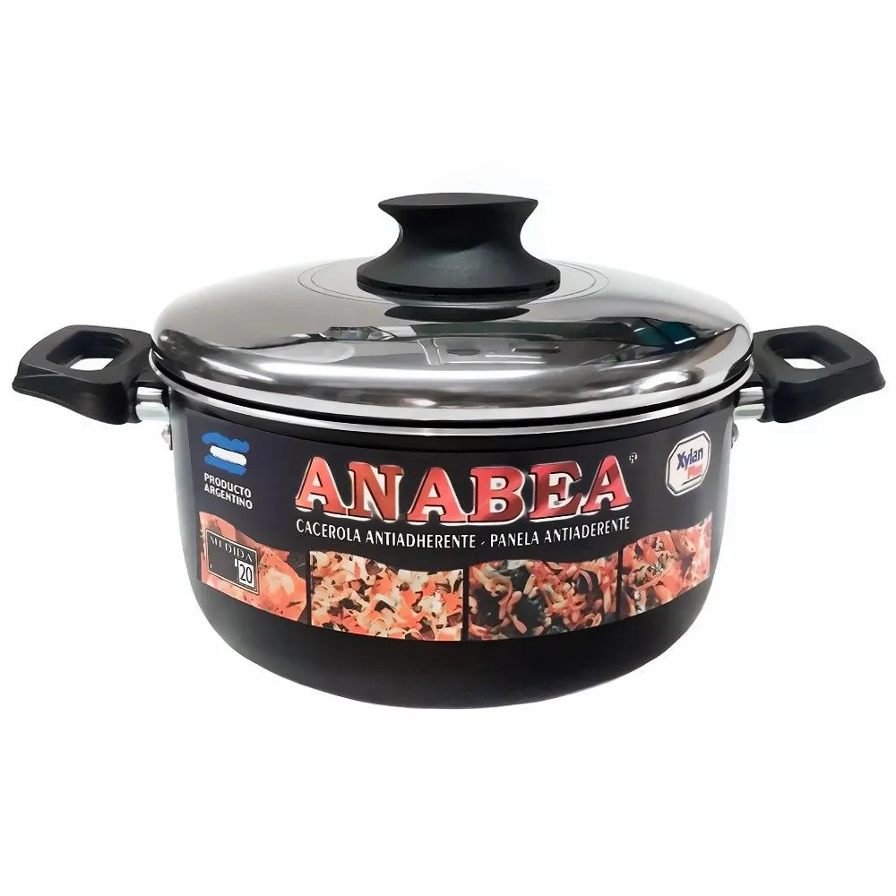 Anabea Teflon Cacerola 28cm 8,50Lts. T/A