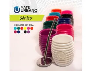 Mate Urbano Sonico c/Bombil. Saca Inox.