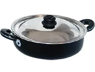 Anabea Teflon Paellera 32cm c/Tapa Acero