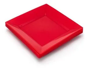 Gemplast Plato Cuadrado Playo