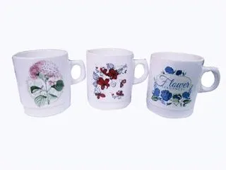 Marques Jarro Mug 300cc. Deco. Flores