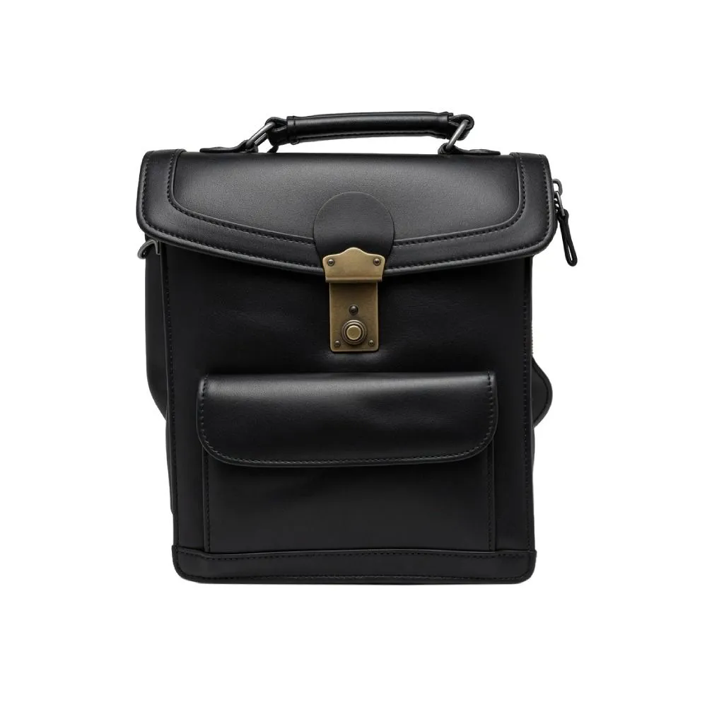 Cartera de Cuero 21x25x14cm Ancho