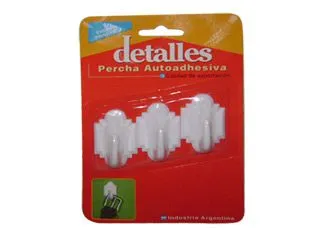 Detalles Percha Autoadh. Lord x3 (736) CX6