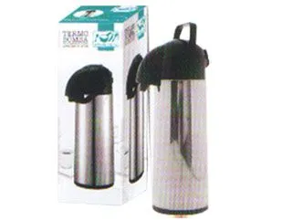 Termo Bomba 1,9L. Acero-Vidrio