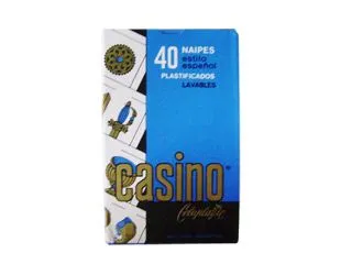 Casino Naipes x40 Celuplastic