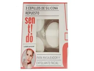 Sentido 3 Cepillos de Silicona Repuesto