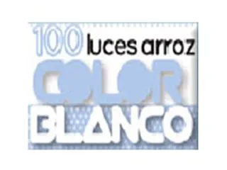 Luces Arroz Color Blanco x 100 Luces