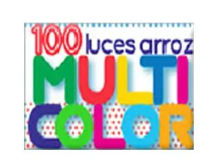 Luces Arroz Color Multicolor x 100 Luces