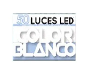 Luces LED Color Blanca x 50 Luces