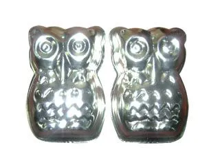 Graciela Moldes Miniatura Buhos x2