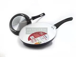 Cool Sarten Ceramica 26cm Rojo/Gris/Negr