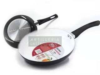 Cool Sarten Ceramica 28cm Rojo/Gris/Negr