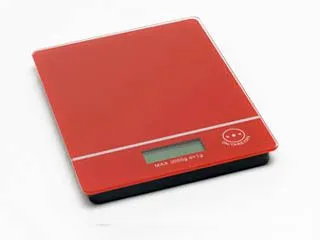 Balanza Cocina Electronica 3kg. Roja