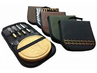 Milenio Estuche p/Jgo. Asado 2pers. 20cm