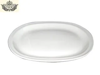 Tsuji 450 Blanco Fuente Oval 33x25cm