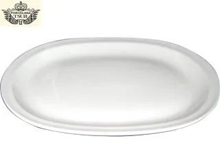 Tsuji 450 Blanco Fuente Oval 37x27cm