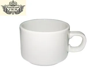 Tsuji 450 Blanco Taza Desayuno 250ml.