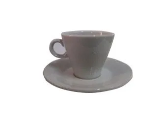 Tsuji 1150 Blanco Plato Cafe 12cm Conico