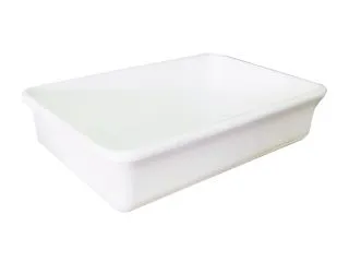 Deses Plast Batea Rect. Blanca 41x30x9cm