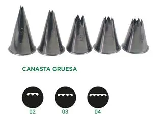 Dona Clara Picos p/Dec. Canasta Gruesa
