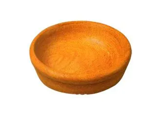 Algarrobo Cazuela 12cm Lustrada