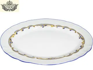 Tsuji 1232 Bagdad Fuente Oval 37x28cm