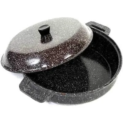 Lozafer Paellera Hierro 37cm c/Tapa Enlz