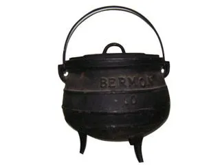 Balybar Olla 3 Patas Hierro 4 Lts. c/Tapa