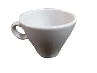 Tsuji 1600 Blanco Taza Cafe Conico