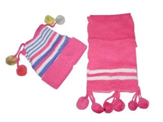 Gorro+Bufanda Bordados Infantil