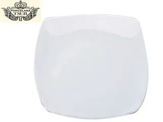 Tsuji 2400 Blanco Plato Postre 24cm