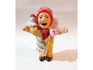 Muñeco de la Suerte 19cm Ceramica