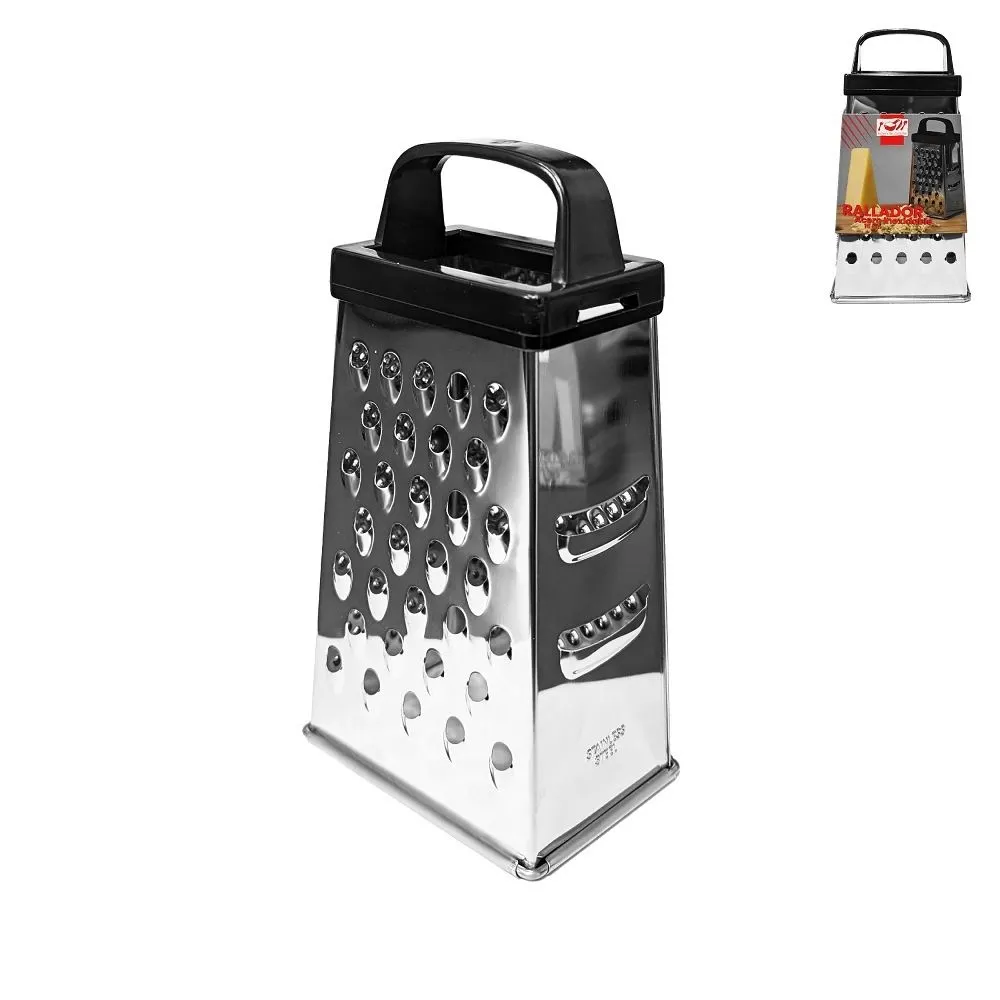 Rallador Acero Inox. 4 Caras 15cm