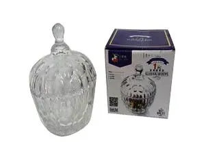 Bombonera Vidrio 14cm Caja Regalo
