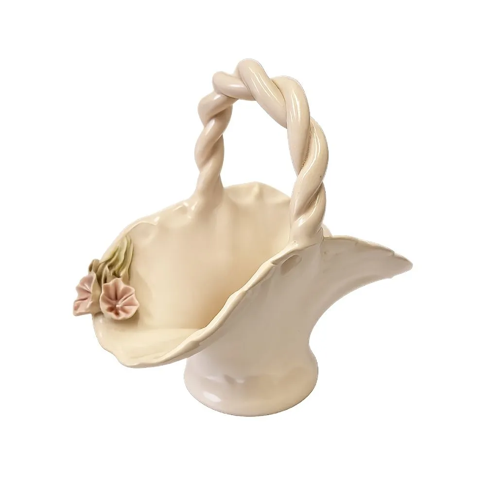 Canasta Porcelana 11x11cm c/Manija