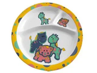 Melamina Plato 3 Divisiones Infantil