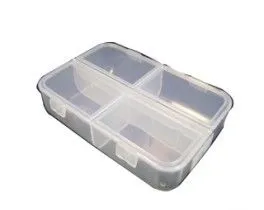 Ipb Caja Plastica F4 (4div) 105x65x25mm