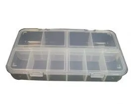 Ipb Caja Plastica M64 (6+4div) 180x95x35mm