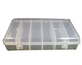 Ipb Caja Plastica L106 (6div) 208x110x50mm