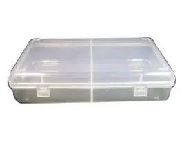 Ipb Caja Plastica L102 (2div) 208x110x50mm