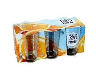 Nadir Ginga Vaso 280ml. Pack x6