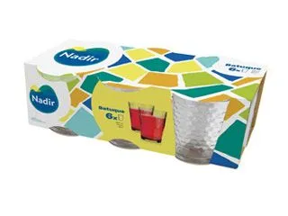 Nadir Batuque Vaso 280ml. Pack x6