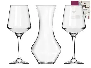 Nadir Decanter + 2 Copas Brunello 3 pzas